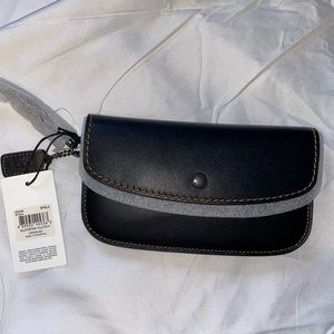 Coach black wristlet brand new!